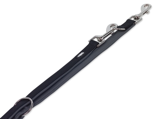 [NB8052905] Trainingslijn “Classic Preno” L: 200 cm; b: 20/25 mm zwart/grijs