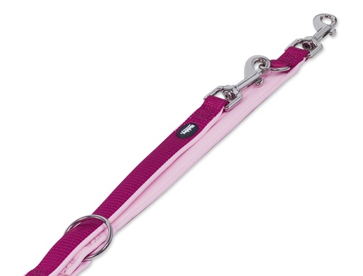 [NB8052964] Trainingslijn “Classic Preno” L: 200 cm; b: 20/25 mm rasberry/roze