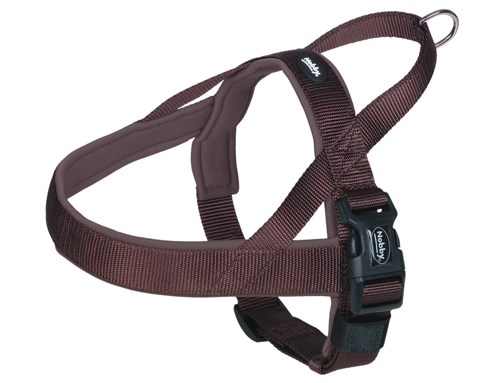NOORSE Harnas "Classic Preno" L: 38-50 cm + 36 cm; b: 20/25 mm bruin/bruin