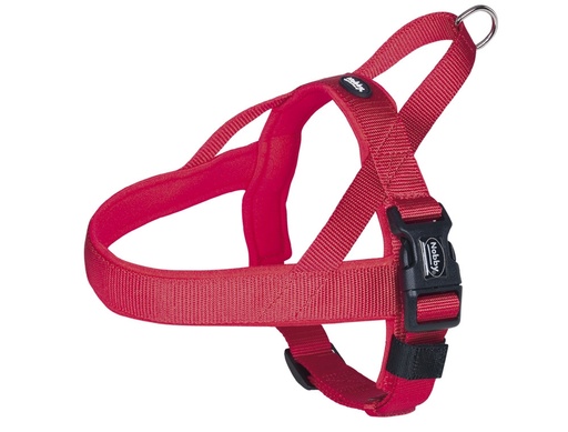 [NB8053201] NOORSE Harnas "Classic Preno" L: 50-64 cm + 42 cm; b: 25/35 mm rood/rood
