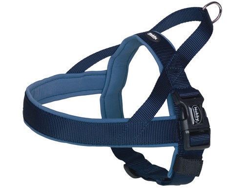 [NB8053406] NOORSE Harnas "Classic Preno" L: 68-85 cm + 54 cm; b: 40/45 mm blauw/blauw