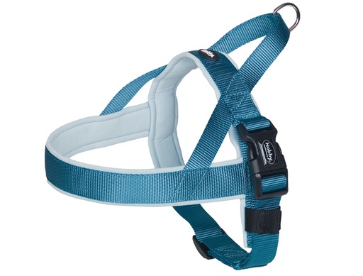 [NB8053432] NOORSE Harnas "Classic Preno" L: 68-85 cm + 54 cm; b: 40/45 mm licht blauw/licht blauw