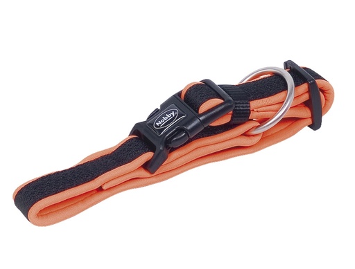 [NB8054204] Kraag "Mesh Preno" L: 30-45 cm; b: 20/25 mm neon oranje