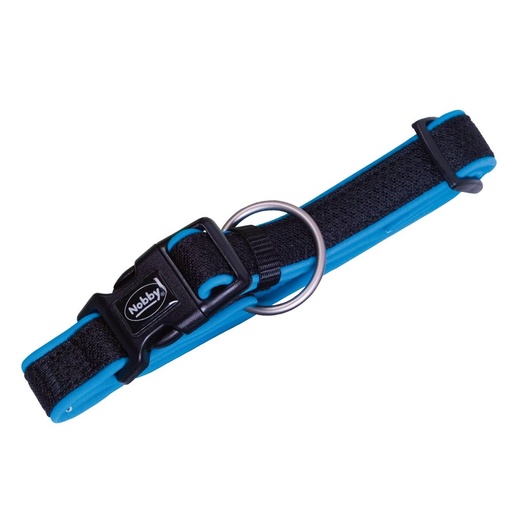 [NB8054432] Kraag "Mesh Preno" L: 50-65 cm; b: 25/35 mm licht blauw