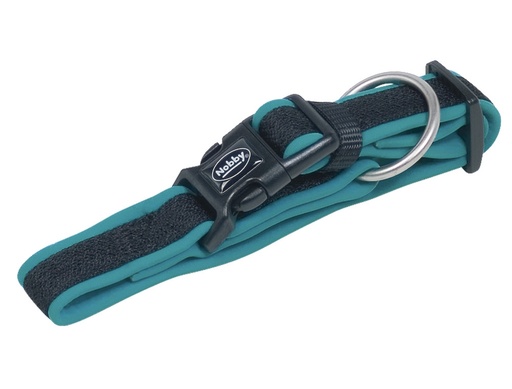 [NB8054434] Kraag "Mesh Preno" L: 50-65 cm; b: 25/35 mm turquoise