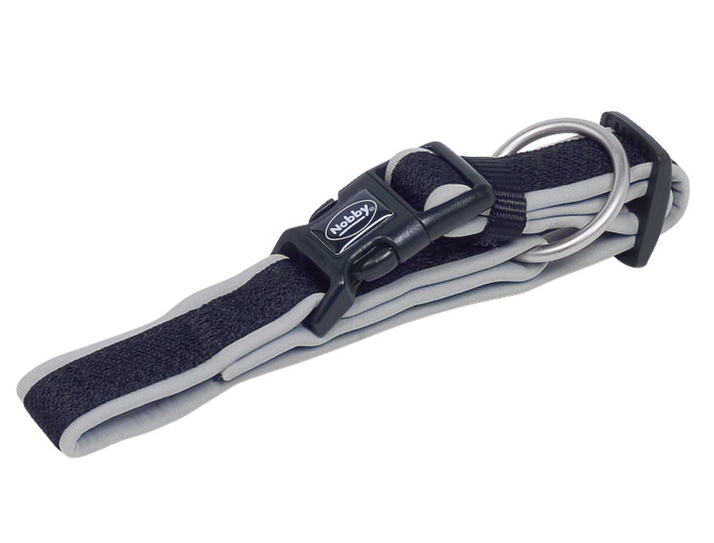 Kraag "Mesh Preno" L: 50-65 cm; b: 25/35 mm grijs