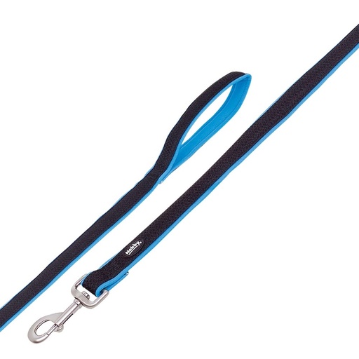 [NB8054632] Lijn "Mesh Preno" L: 120 cm; b: 20/25 mm licht blauw