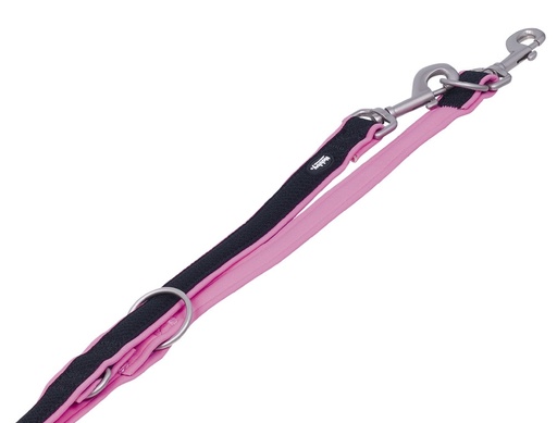 [NB8054815] Trainingslijn "Mesh Preno" L: 200 cm; b: 15/20 mm roze