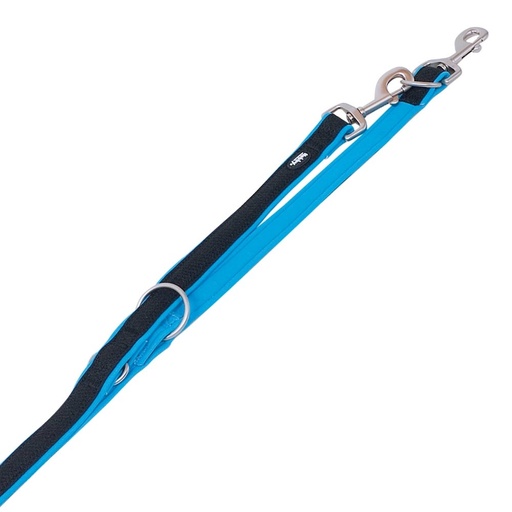 [NB8054832] Trainingslijn "Mesh Preno" L: 200 cm; b: 15/20 mm licht blauw