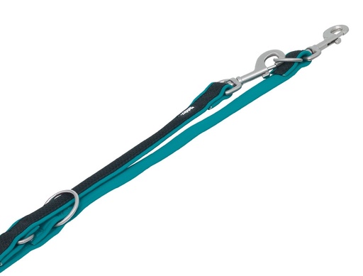 [NB8054834] Trainingslijn "Mesh Preno" L: 200 cm; b: 15/20 mm turquoise