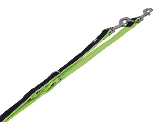 [NB8054839] Trainingslijn "Mesh Preno" L: 200 cm; b: 15/20 mm neon groen