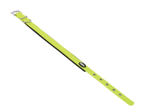 [NB8056124] Kraag "Hoes" L: 35-45 cm; b: 20 mm neon geel