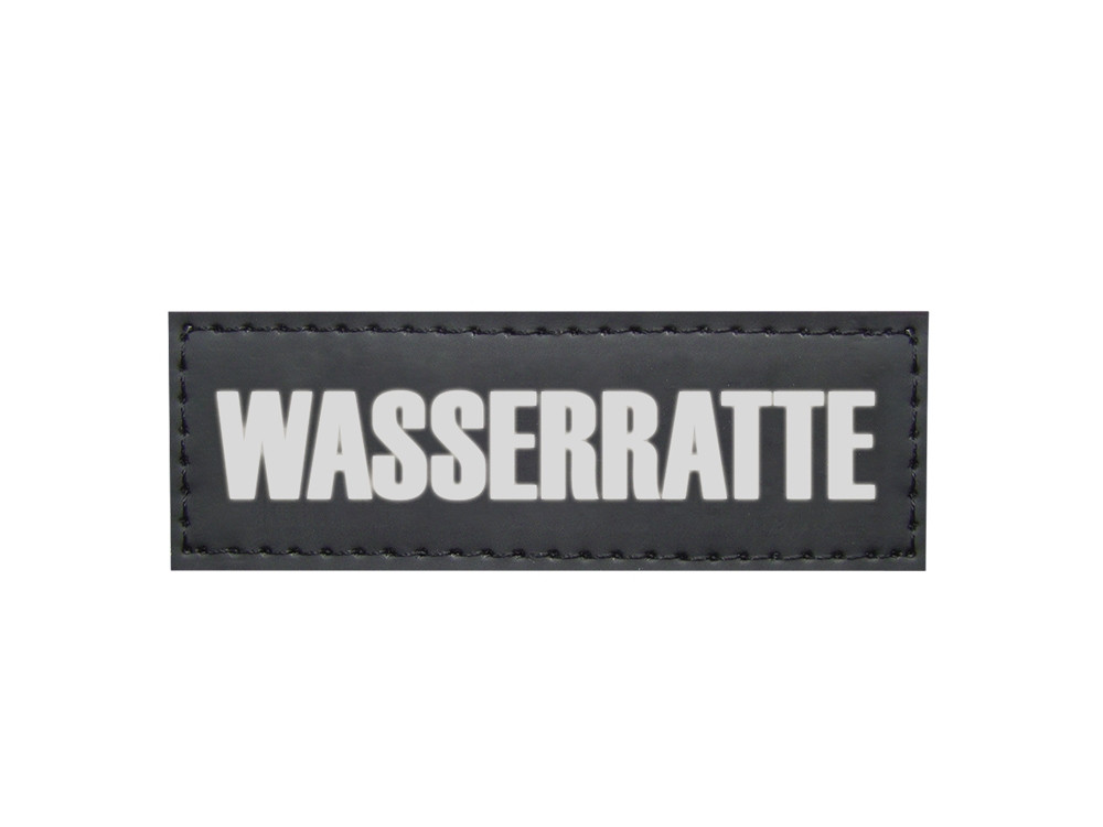 Klittenbandsticker WATERRAT