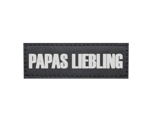[NB80592] Klittenbandsticker PAPA'S FAVORIET