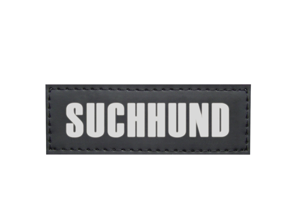 Klittenbandsticker ZOEK HOND
