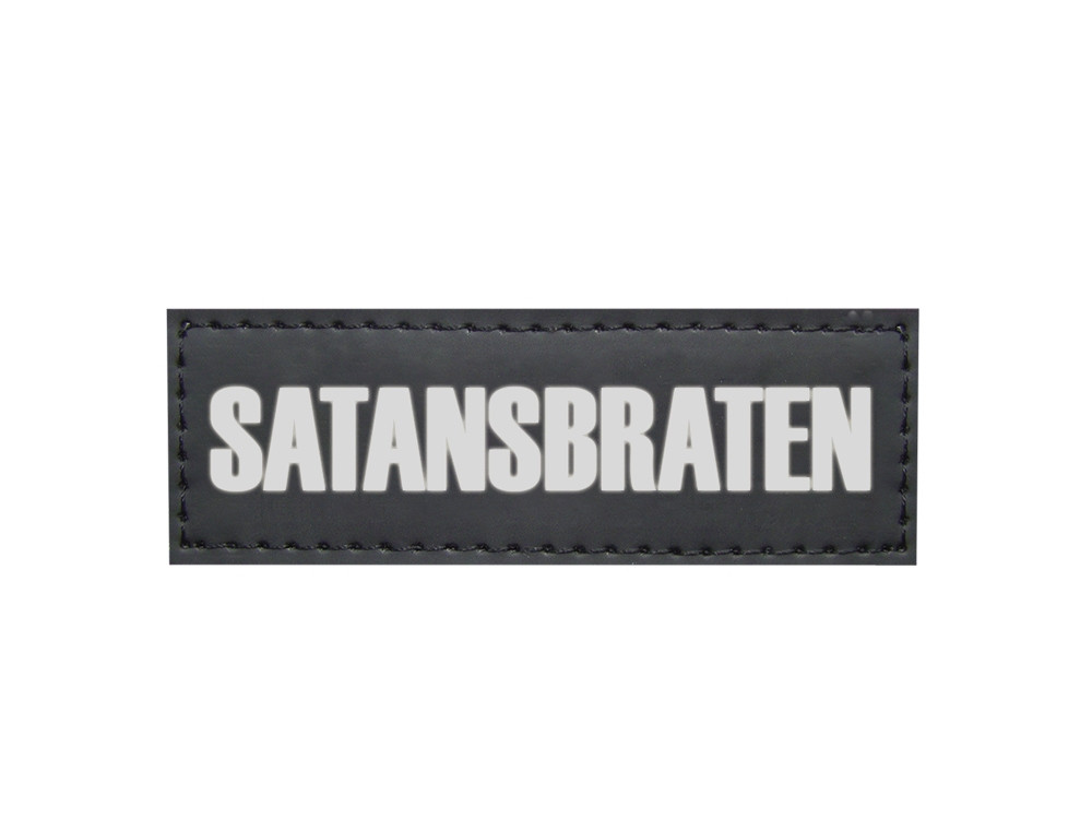 Klittenbandsticker ROAST OF SATAN
