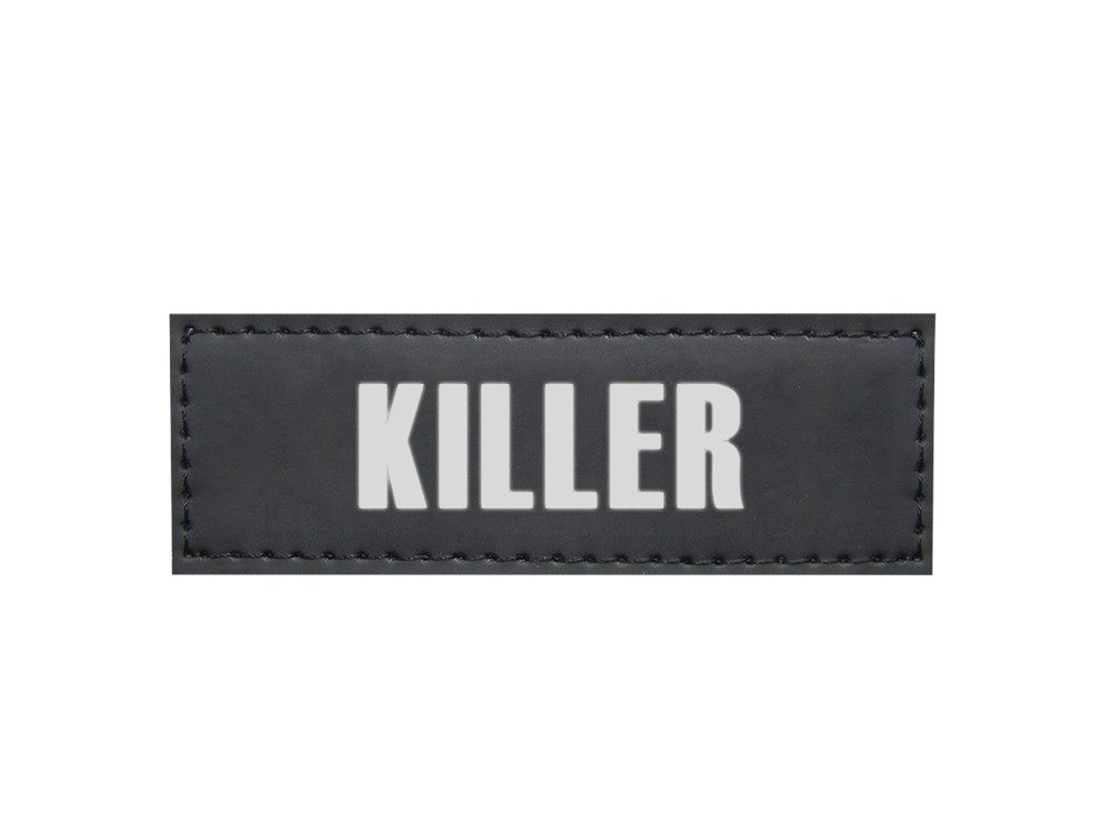 Klittenbandsticker KILLER