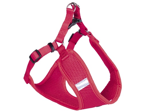 [NB8062301] Harnas "Mesh Reflect" B: 10mm; L: 28-33cm + 32cm rood