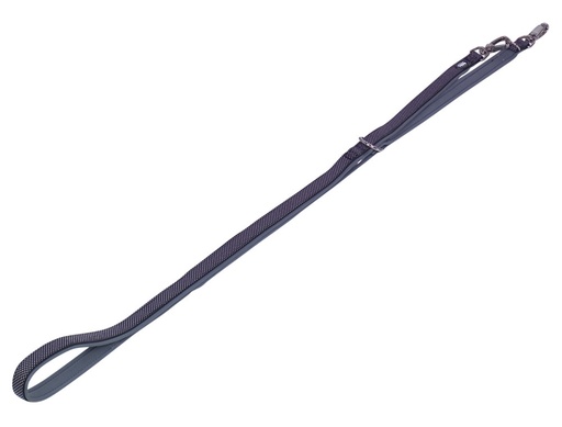 [NB8063705] Trainingslijn "Classic Preno Royal" L: 200 cm; b: 20/25 mm zwart