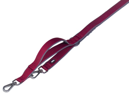 [NB8063801] Trainingslijn met verkeerslus "Classic Preno Royal" L: 200 cm; B: 25/35 cm rood