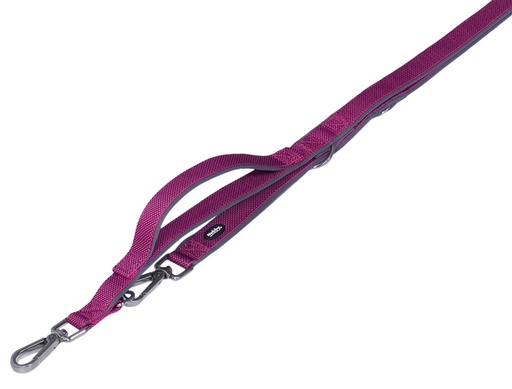 [NB8063864] Trainingslijn met verkeerslus "Classic Preno Royal" L: 200 cm; B: 25/35 cm raspberry