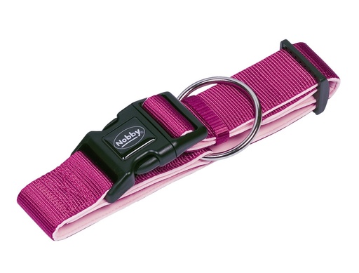 [NB8065264] Kraag "Classic Preno" EXTRA L: 32-45 cm; b: 38/40 mm raspberry