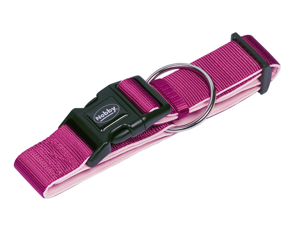 Kraag "Classic Preno" EXTRA L: 55-70 cm; b: 38/40 mm raspberry
