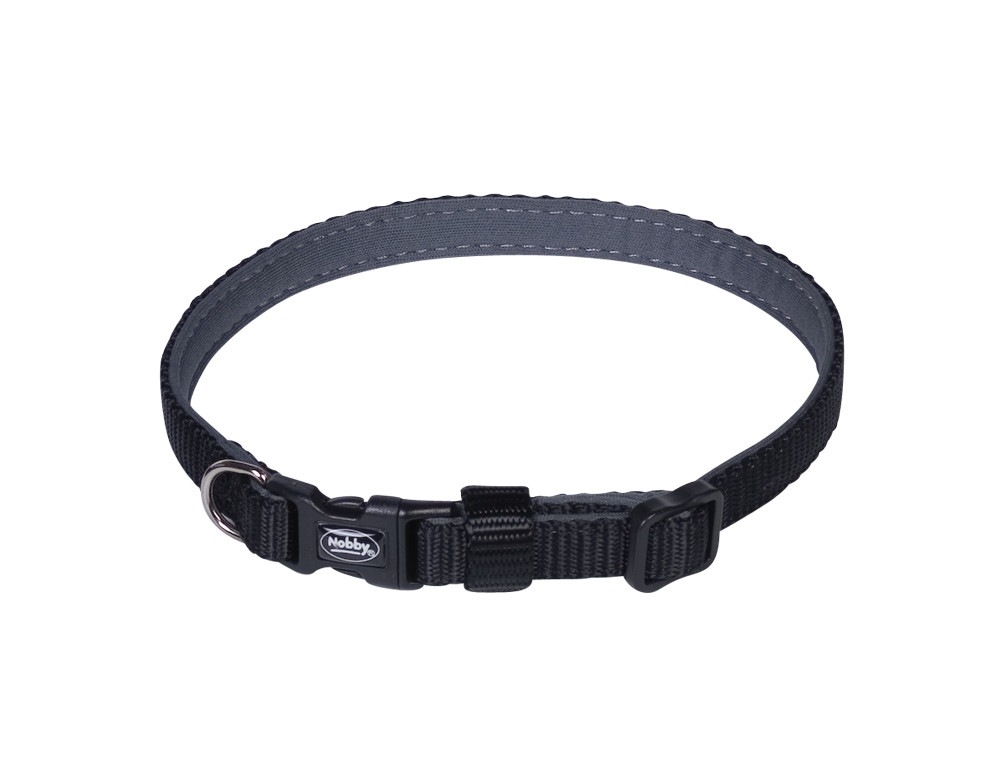 Halsband "Classic Preno" Mini L: 20-35 cm; b: 10 mm zwart