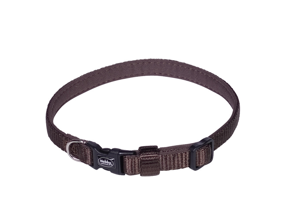 Halsband "Classic Preno" Mini L: 20-35 cm; b: 10 mm bruin