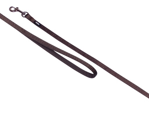 [NB8066223] Lijn "Classic Preno" Mini L: 120 cm; b: 10 mm bruin