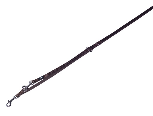 [NB8066323] Trainingslijn "Classic Preno" Mini L: 200 cm; b: 10 mm bruin