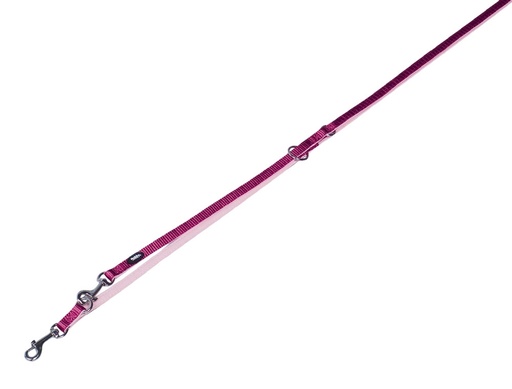 [NB8066364] Trainingslijn "Classic Preno" Mini L: 200 cm; b: 10 mm raspberry