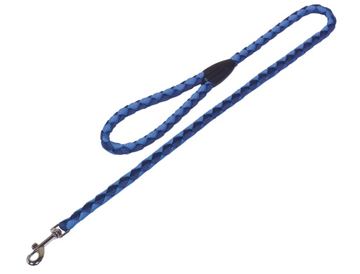 [NB8070606] Lijn "Corda" L: 100 cm; b: 12 mm blauw/licht blauw