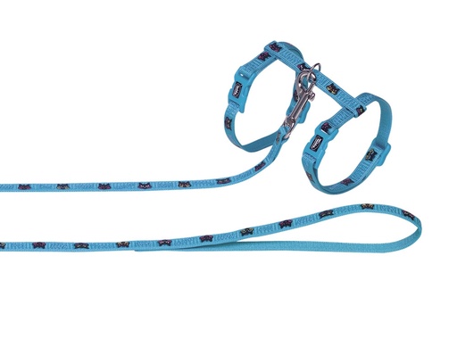 [NB80812] Kattenset "Kat"  turquise