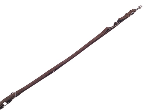 [NB8090703] Trainingslijn "VELOURS" 2 m; 14 mm bruin (Root)