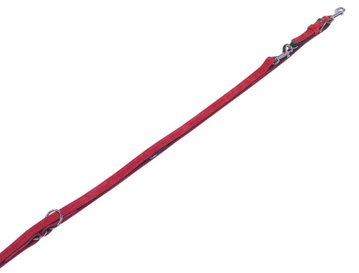 [NB8090801] Trainingslijn "VELOURS" 2 m; 18 mm rood (Lollipop)