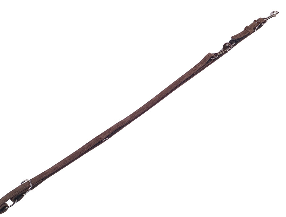 Trainingslijn "VELOURS" 2 m; 18 mm bruin (Root)