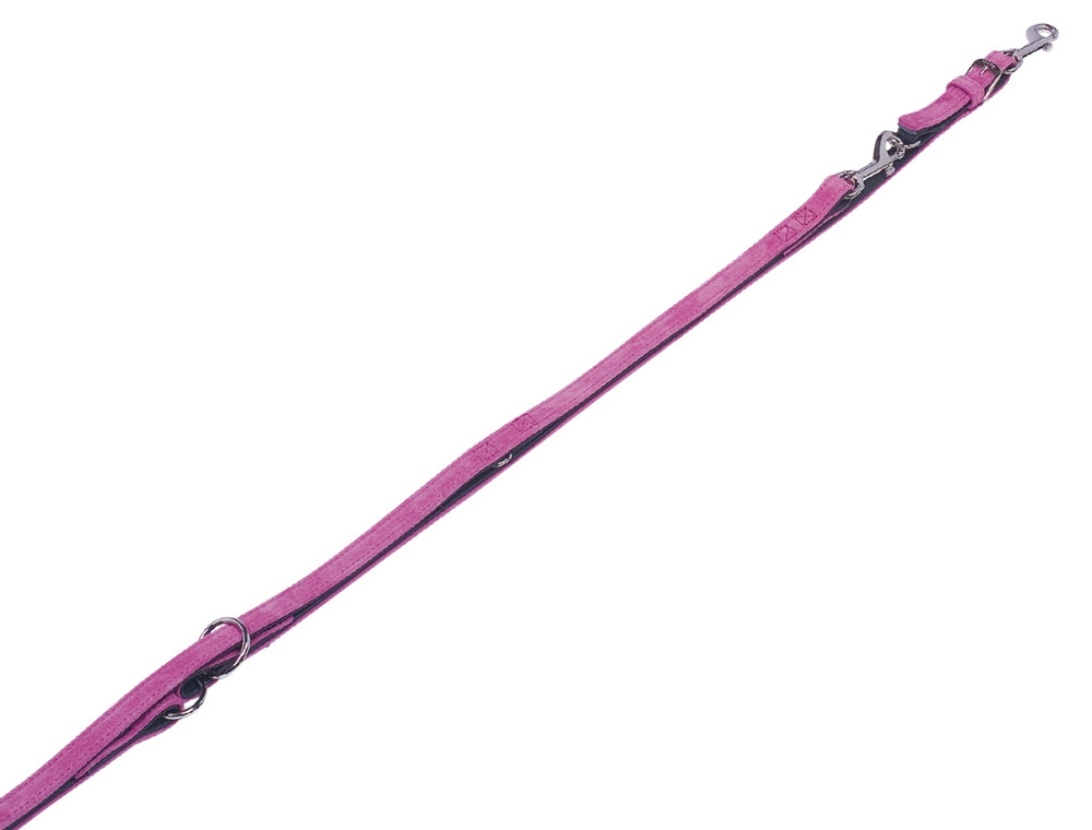 Trainingslijn "VELOURS" 2 m; 18 mm fuchsia (Passie)