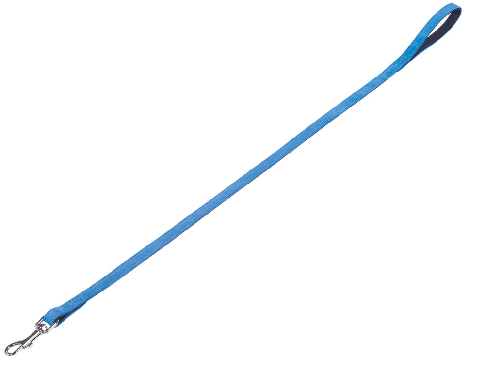 Lijn "VELOURS" L: 100cm; b: 14mm turquoise