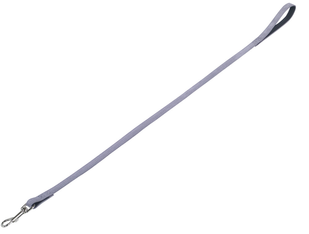 Lijn "VELOURS" L: 100cm; b: 14mm grijs (Pluim)