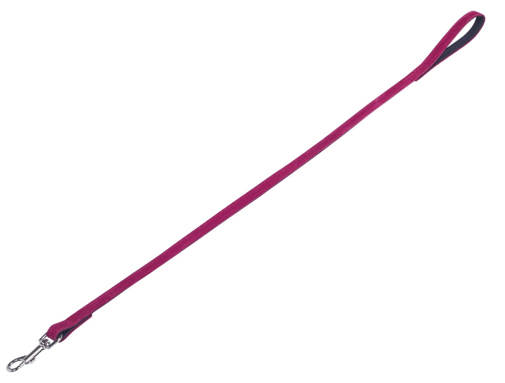 Lijn "VELOURS" L: 100cm; b: 18mm cherry (Gerbera)