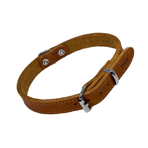 [NB8092198] Kraag "TABIL" 40 cm (31-36 cm), 16 mm cognac