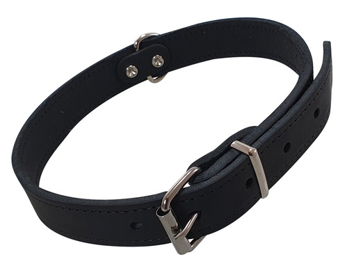 [NB8092405] Kraag "TABIL" 60 cm (46-56 cm), 25 mm zwart