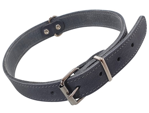 [NB8092474] Kraag "TABIL" 60 cm (46-56 cm), 25 mm grijs