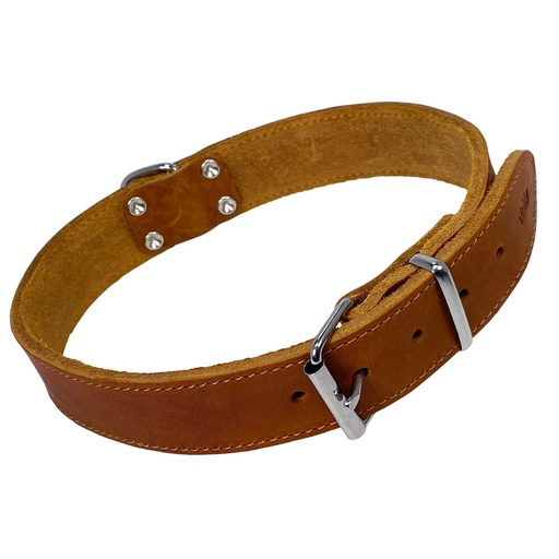 [NB8092498] Kraag "TABIL" 60 cm (47-54 cm), 30 mm cognac