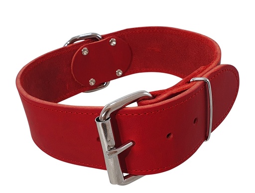[NB8093401] Kraag "TABIL" extra breed 65 cm (51-61 cm), 50 mm rood