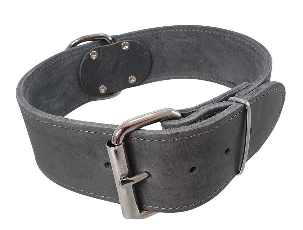 Kraag "TABIL" extra breed 65 cm (51-61 cm), 50 mm grijs