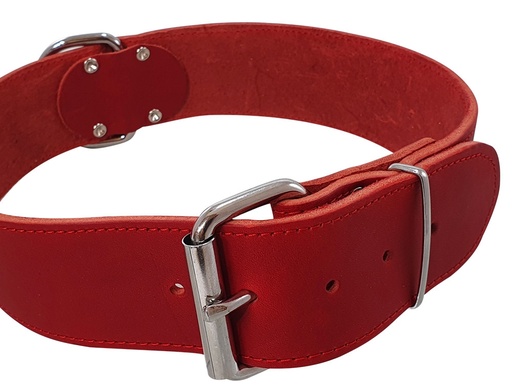 [NB8093501] Kraag "TABIL" extra breed 75 cm (61-71 cm), 50 mm rood