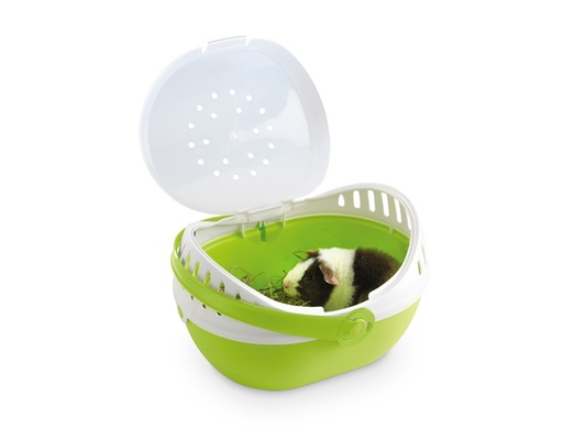 [NB81058] Transportbox voor knaagdieren "ELMO" medium 30,5 x 24,5 x 20,5 cm 