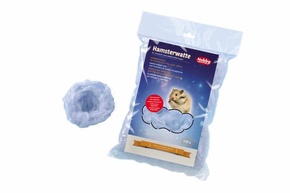 Watten voor hamsters 100 g 